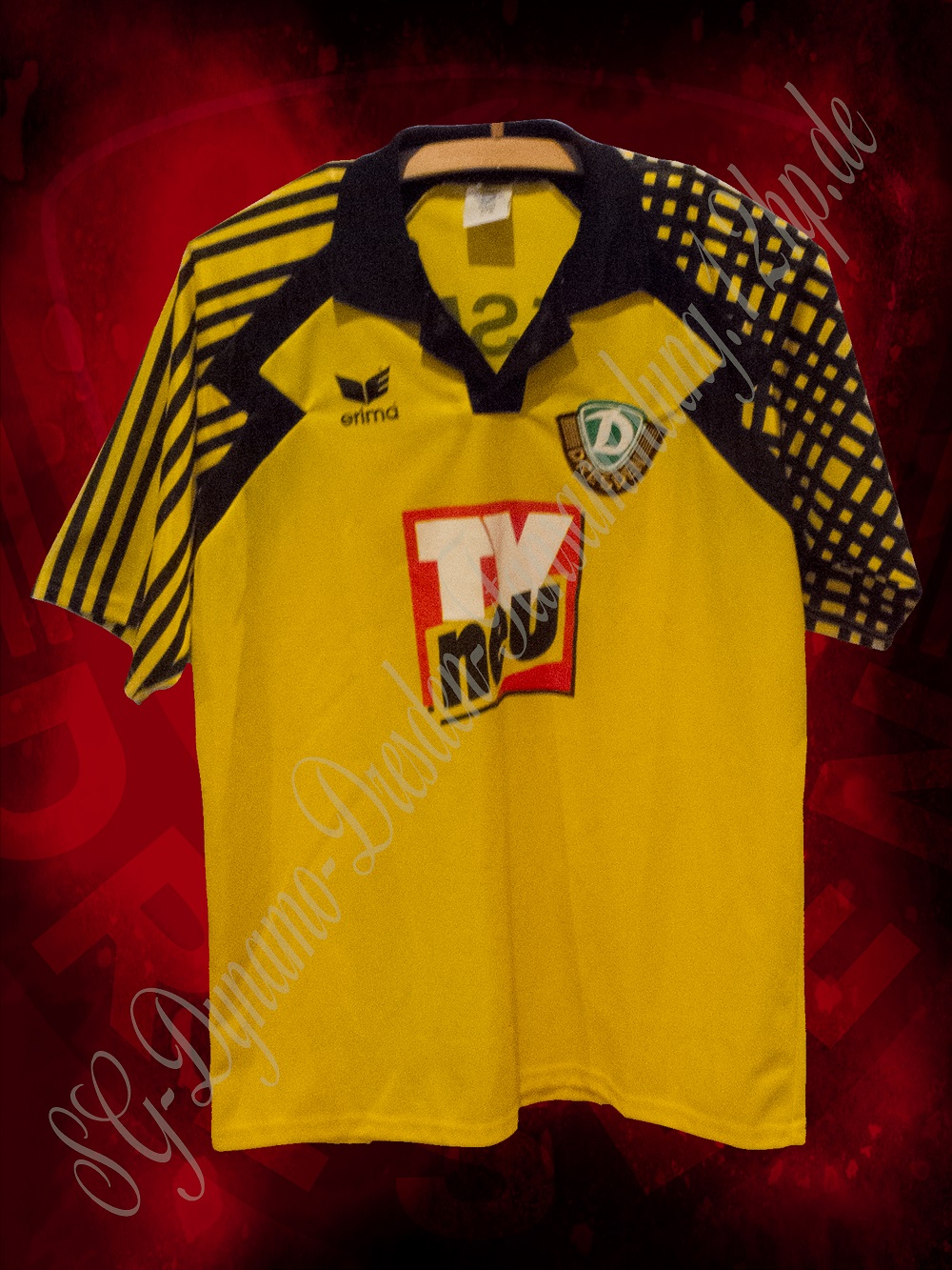 SG Dynamo Dresden Fansammlung Trikots Saison 94/95 - TV Neu